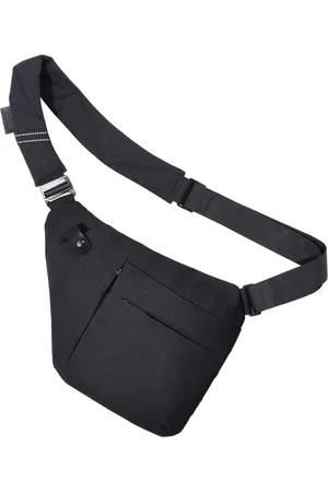 Merkloos Schoudertas, anti-diefstal sling bag, schoudertas heren klein, schoudertas, borsttas, herentas klein, crossbody tas heren, 2.0, s, 2.0