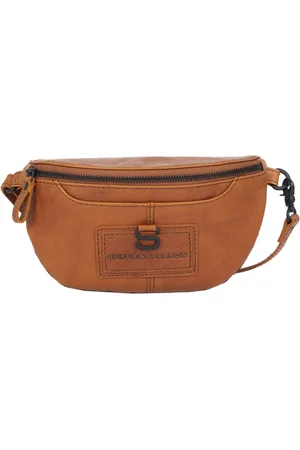 Spikes&Sparrow Heuptasje / Crossbodytas / Festivaltasje - Leer - Bronco