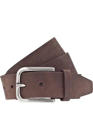 Vanzetti Riem leer - Jongens - 110 cm - dark brown