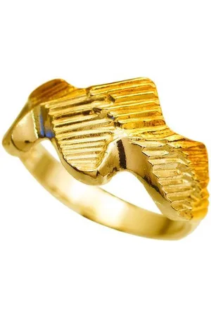 AuBor Noorderlicht. Gouden ring 21.5mm