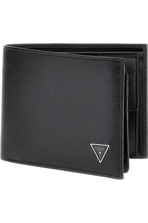 Guess Madrid Flp Pckt Portemonnee Zwart Man