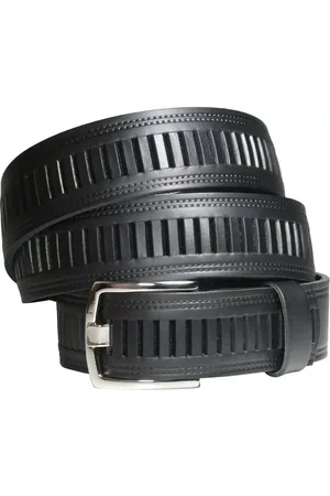 Pierre Mouton Sleufriem Stierenleder - Herenriemen - - 120 cm