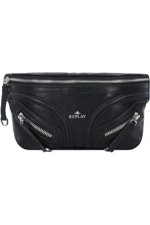Replay Gordeltas Waistbag Zwart
