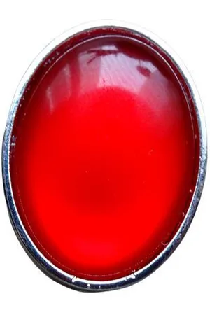 2 Love It Robijn - Ring - Verstelbaar in maat - 18x25 mm