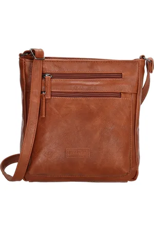 Beagles Dunas Crossbody Schoudertas - Handige Ritsvakken