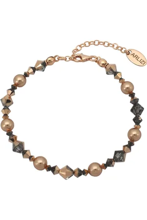 ARLIZI 2195 Armband Swarovski parels kristal - roséverguld - 20 cm