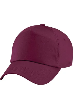Beechfield Uniseks Effen Originele Baseball Cap met 5 panelen