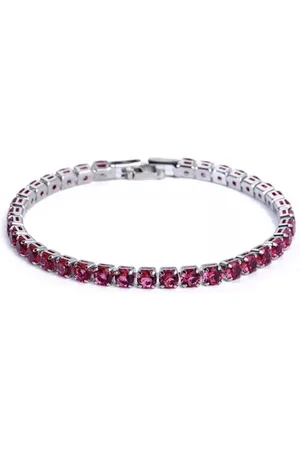 Soraro Tennis Armband | Verguld | Zirkonia stenen 4 MM | Lengte 17 CM | Tennis Bracelet | Sieraden
