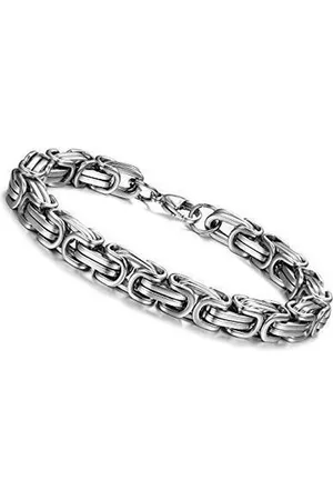 Lazy Cat Stalen Konings Armband - Armband Heren - Ø 6mm