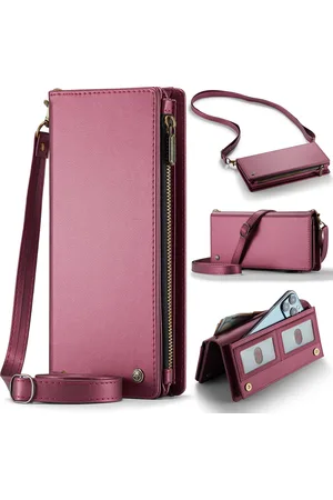 CaseMe Heuptas voor dames - Telefoontasje - Schoudertas dames - Ruimte voor pasjes en briefgeld - Verstelbaar koord