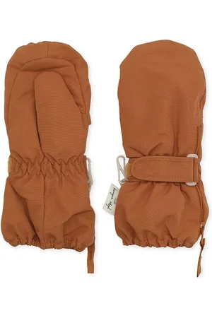 Konges Sløjd Konges Sløjd Sneeuwwanten - Sneeuwhandschoenen - Leather brown