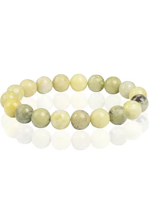 Memphis Natuursteen Armband 10mm - Lemon Stone