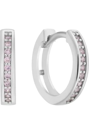 Glow 107.3106.00 Kinder Oorbellen - Oorringen - Sieraad - Voor Kinderen - Zilver - 925 Zilver - 12 mm lang