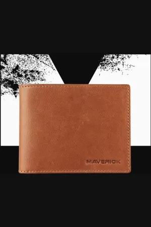 Maverick LEDEREN BILLFOLD RFID MET RITS EN EXTRA KAARTVAKKEN NEW MEN