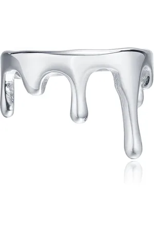 Cilla Jewels Damesring in Gesmolten Zilverstijl -16mm