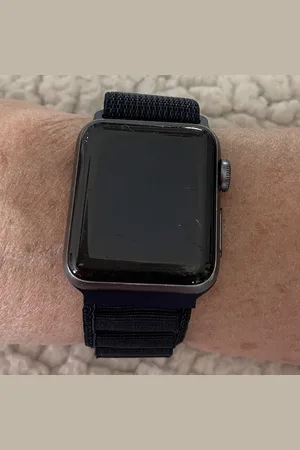 Merkloos Applewatch horlogebandje-38/40/41 mm-vochtbestendige ademende textiel-G sluiting - sportieve uitstraling