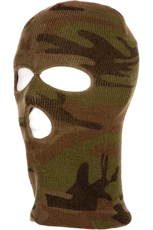 Fostex Driegaats muts / skimuts - camouflage - one size - outdoor / bivak / wintersport - warme eengaats balaclava