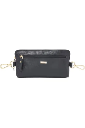 dR Amsterdam Loop Bag | Heuptas dames | Festival tasje dames | Heuptasje | Mint - 110698 Black