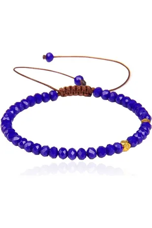 Memphis Armband Natuursteen - 4mm Facetkraal Night