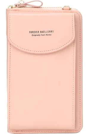 Merkloos Cross Body Bag - - Met ruimte voor pasjes en meer