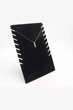 Fliex Sieraden display Ketting standaard - Velours - Voor 8stuks