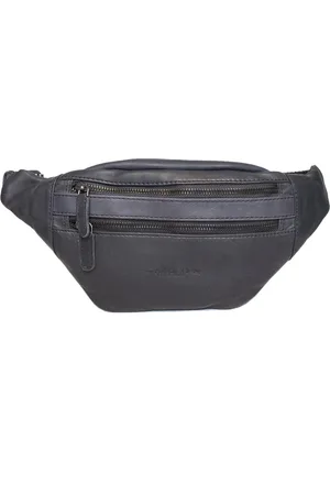 ARRIGO BELLO Heuptas Heuptasje Fanny Pack Buideltasje Festival Tasje - Leer