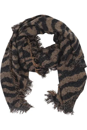 DIelay Zachte Sjaal met Zebraprint - 190x60 cm