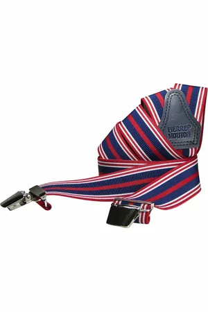 Pierre Mouton Le Mans Bretel - Bretels - Volwassenen - Heren - - 140cm - 3 brede clips - XL - XXL