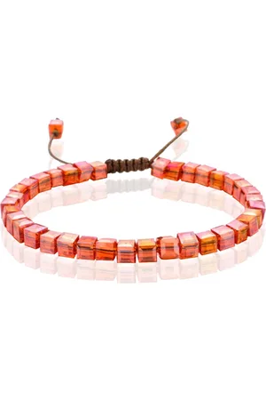 Memphis Bohemia Kralen Armband - 4mm Kristal Glas