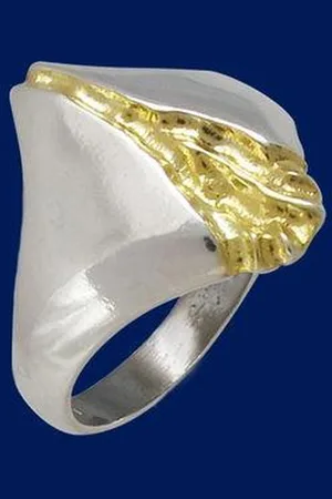 AuBor Rivier van goud, Zilveren ring 16.5mm