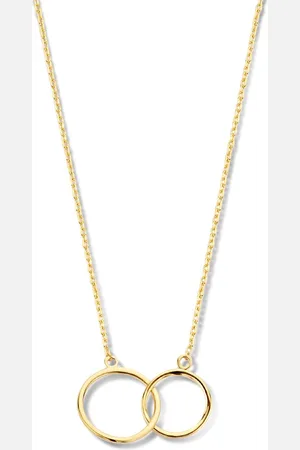 Marie-Celeste Marie Celeste ketting rondjes 0,8 mm 40 + 4 cm - Goud