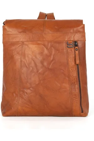 Spikes&Sparrow Leren Rugzak - Darla - Cognac