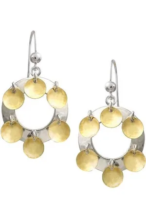 AuBor Oorbellen, hang, Zilveren Risku 21mm