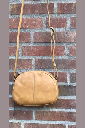 Bag2Bag Suni schoudertasje musterd