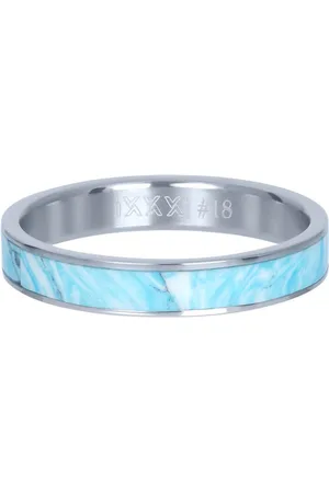 Ixxxi Invulring Paradise R03705 Green, Pink of Blue (4MM)