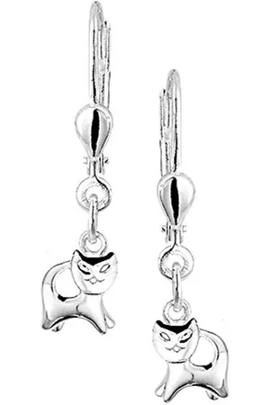 Yo&No Oorbellen - Zilver - Oorhangers - Dolfijn - Brisur haak - 20mm - 6,7mm - Kinderen - Zilver 925