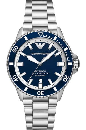 Emporio Armani AR60079 Heren Horloge - Zilverkleurig