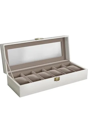 Merkloos Horlogekist - Horloge Box - Horlogedoos - Horlogekast - Watchwinder