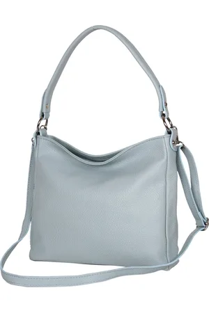AmbraModa GLX35 - Italiaans handtas schoudertas crossbodytas van echt leer