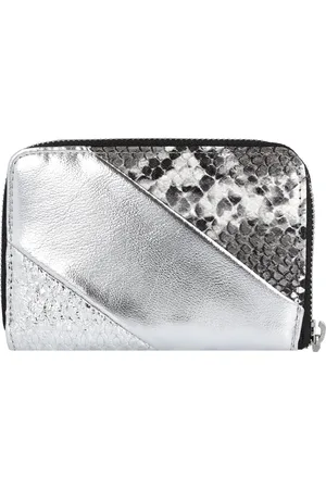 Desigual Portemonnee Delta Marisa Small Wallet Zilverkleurig