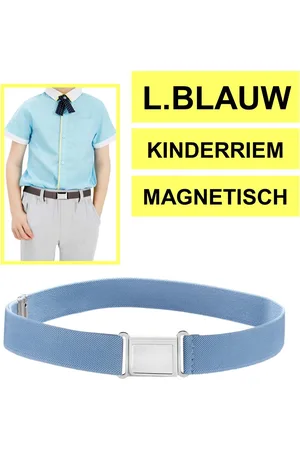 Fako Fashion Kinderriem Elastisch Magnetisch - Elastische Riem Voor Kinderen - Rekbare Riem - Broekriem - Stretch Riem