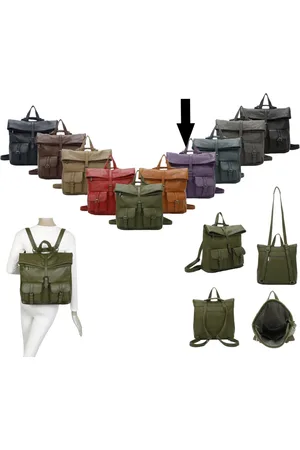 Merkloos Paolo Bags - rugzak/handtas