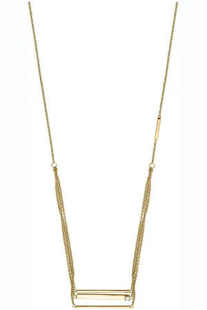 ESPRIT ESNL00351342 Lure collier - Zilver geelgoudverguld