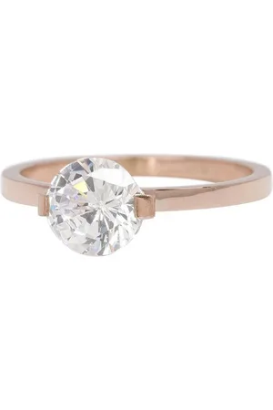 Ixxxi JEWELRY - Vulring - Rosegoud kleurig - Glamour stone - 2mm