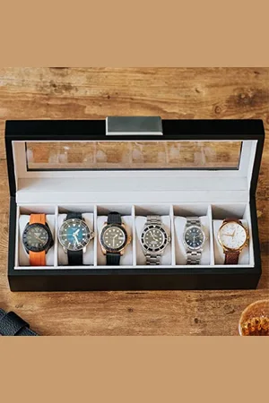 Merkloos Horlogedoos \ horloge opbergbox | kijkdoos | horlogedoos | Horlogekist - watch box jewelry box