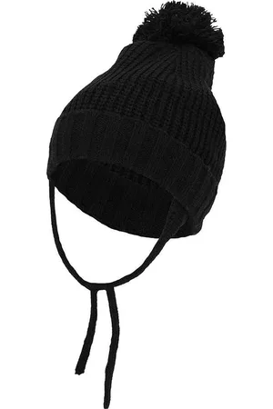 sarlini Wintermuts jongens - Ribbed - - Pompon - 2 t/m 4 jaar