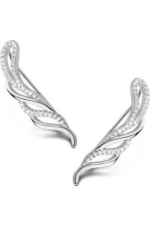 Zilver Twisted Oorbellen - Amona Jewelry