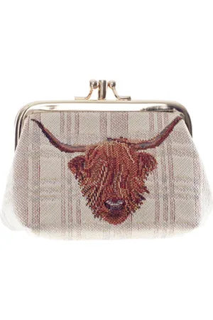Signare Portemonnee klip - Cow - Highland Cow - Schotse Hooglander