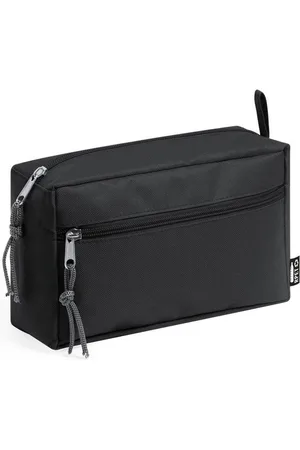 Merkloos Toilettas van gerecycled rPET | make up tasje - 21 x 13 cm