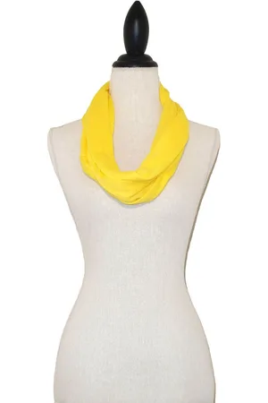 Merkloos Gele Tricot Colsjaal
